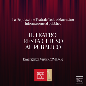 Il Teatro Marrucino rimane chiuso al pubblico