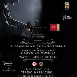 3° CONCORSO MUSICALE INTERNAZIONALE & PREMIO INTERNAZIONALE DI ESECUZIONE PIANISTICA “SANTE CENTURIONE”