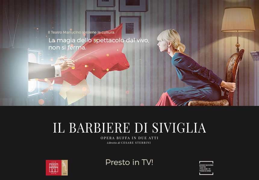 Il Teatro Marrucino a casa tua con Il Barbiere di Siviglia