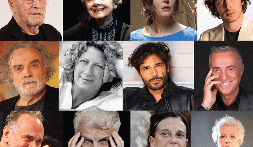 La grande prosa del Marrucino con Franco Branciaroli, Umberto Orsini, Massimo Popolizio, Milena Vukotic, Angela Finocchiaro, Emma Dante, Michele Placido, Ambra Angiolini, Massimo Ghini,  Riccardo Rossi, Marco Bocci, Pierpaolo Spollon