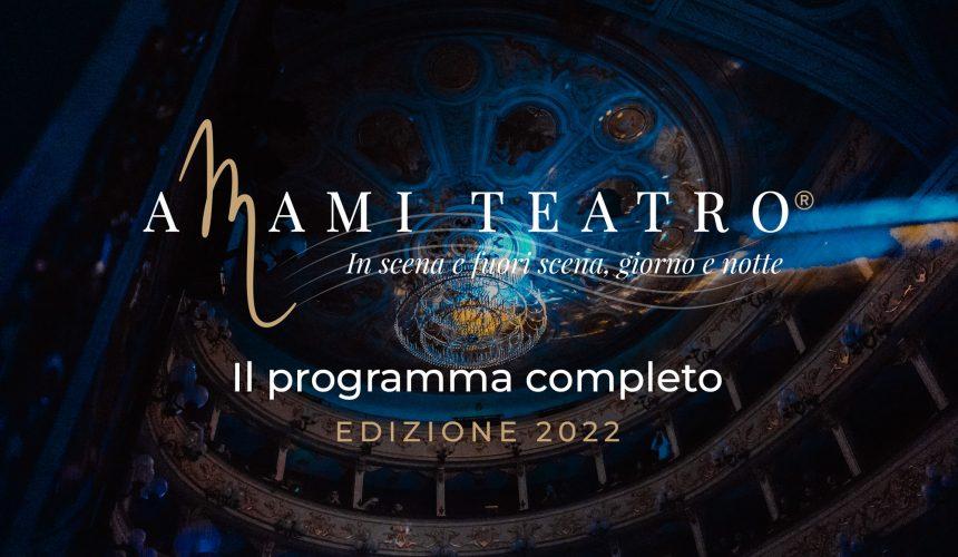 Amami Teatro 2022 – Il programma completo