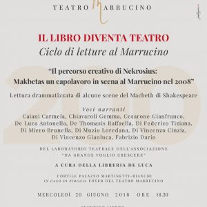 Ciclo di Letture al Marrucino