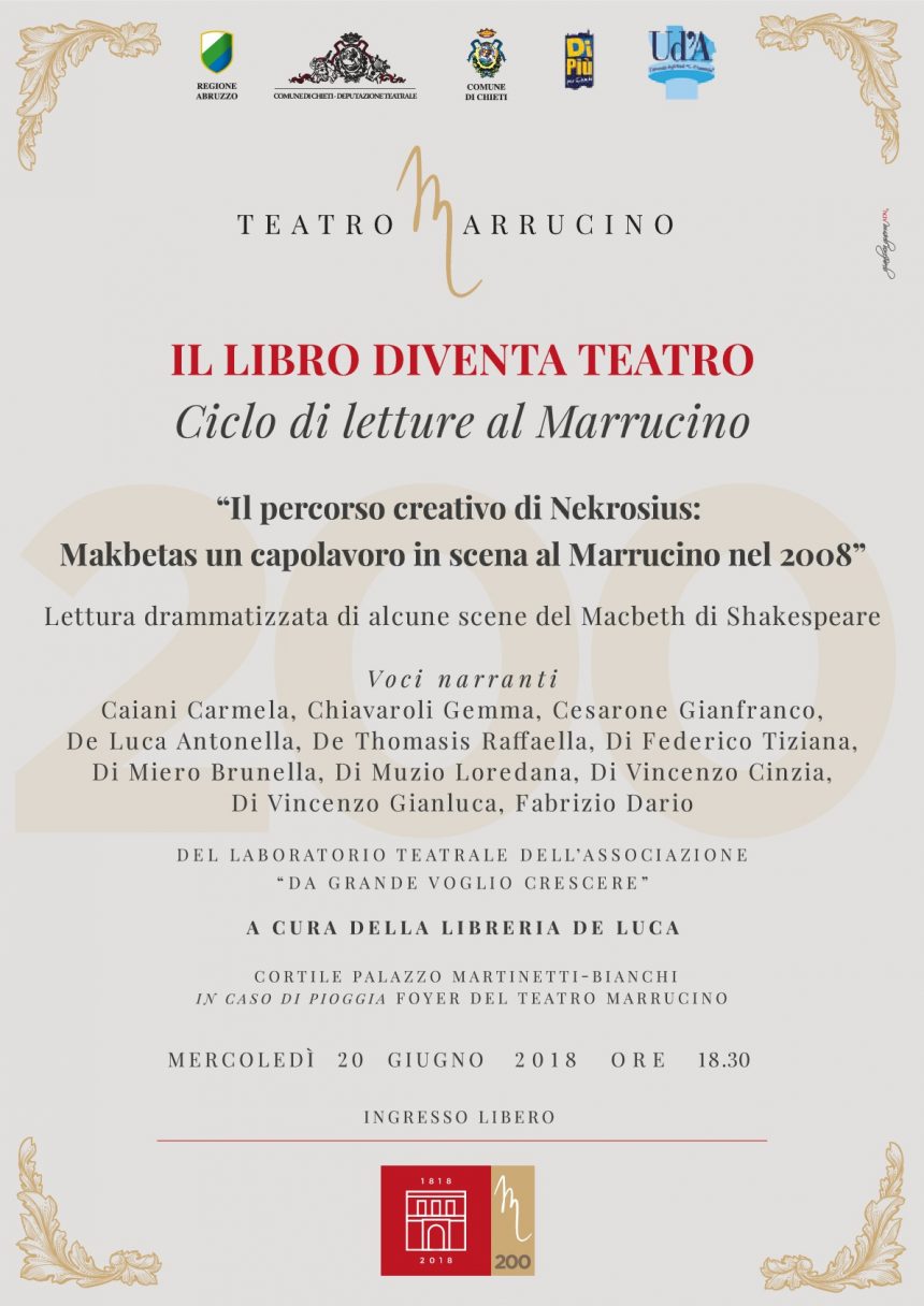 Ciclo di Letture al Marrucino